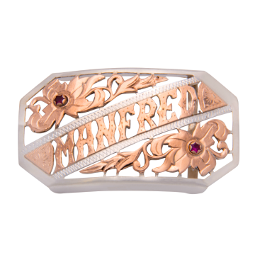 Gürtelschnalle „Manfred“