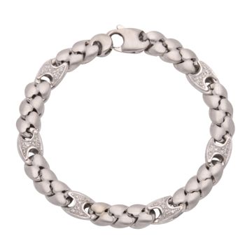 Wundervolles weißgoldenes Damenarmband mit Diamanten