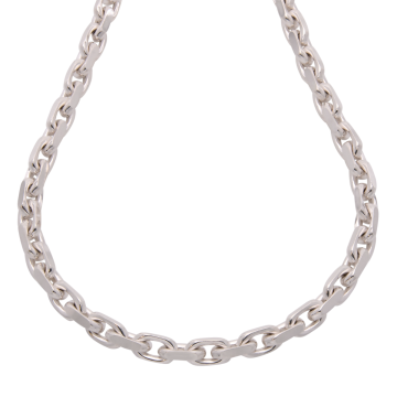 Massive Ankerkette in 925er Silber - 45 cm lang