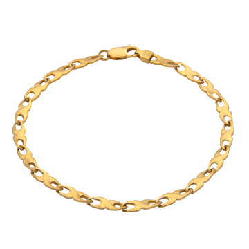 Unisex Armband in 750er Gelbgold