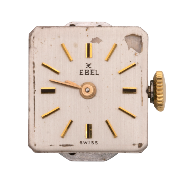Mechanisches Uhrwerk einer EBEL Damenuhr, AS Kaliber 1677, 1960-65