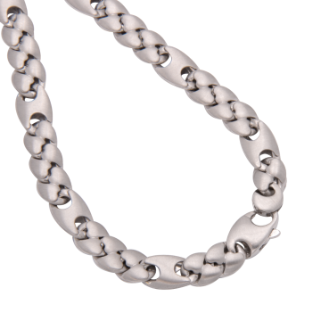 Elegantes Weißgold Collier mit Diamanten