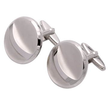 Stilvolle Manschettenknöpfe aus Silber