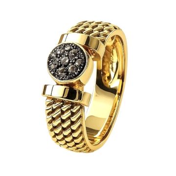 Brillantring in 585er Gold