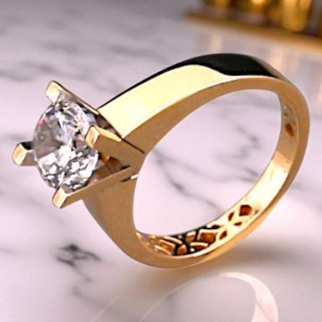 Statement Ring aus 585er Gold