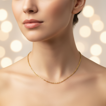 Ankerkette in 585er Gelbgold