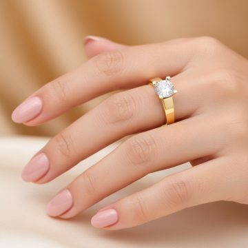 Statement Ring aus 585er Gold