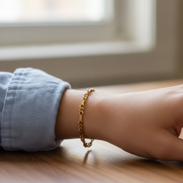 Sportives Armband in 585er Gold