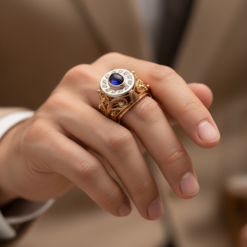 Opulenter Unisex Statement Ring