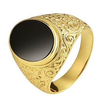 Retro-Ring in Art des Jugendstils 