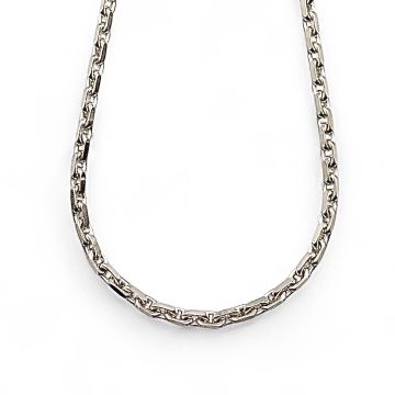 Silberne Ankerkette in 45,50 cm Länge