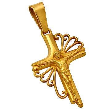 Bezaubernder Kreuzanhänger mit Jesus