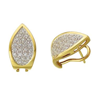 Tropfenförmige Ohrringe