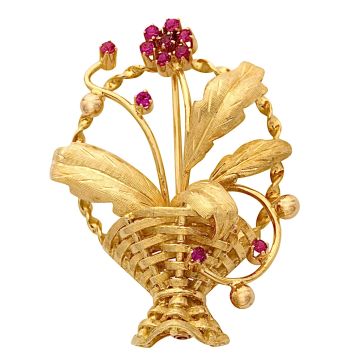 Entzückende Brosche aus Italien um 1950/60