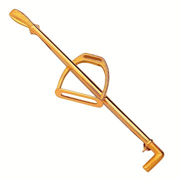 Stabbrosche – Steigbügel mit Poloschläger