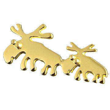 Elch-Brosche für Schweden-Fans