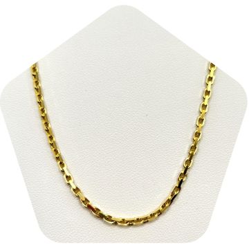 60 cm lange Ankerkette in 333er Gold