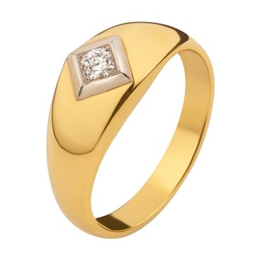 Unisex Ring mit Brillant von 0,35 ct