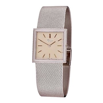 Weißgoldene Chopard Herrenarmbanduhr