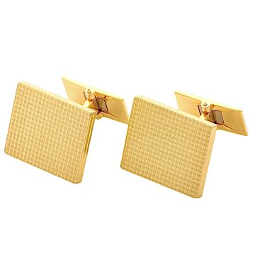 Elegante Manschettenknöpfe in 14 Karat Gold