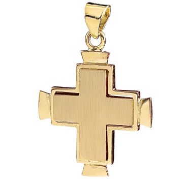 Moderner Kreuz-Anhänger