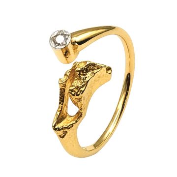 Lapponia-Ring „Diamant Quelle“ in 750er Gold