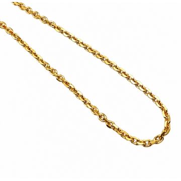 Kantige Ankerkette in 333er Gelbgold
