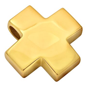 Moderner Kreuzanhänger in schlichtem Design