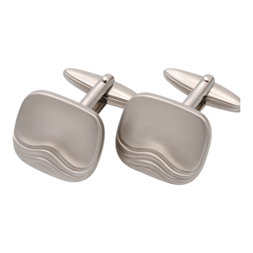 Stilvolle Manschettenknöpfe in 835er Silber