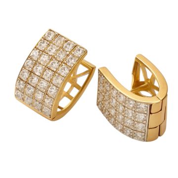 Hübsche Ohrringe, mit Zirkonia besetzt