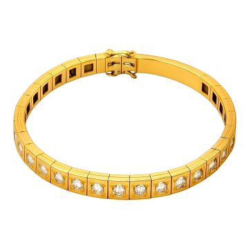 Luxuriöses Armband mit 32 Brillanten