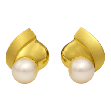 Charmante Ohrstecker mit Zuchtperlen