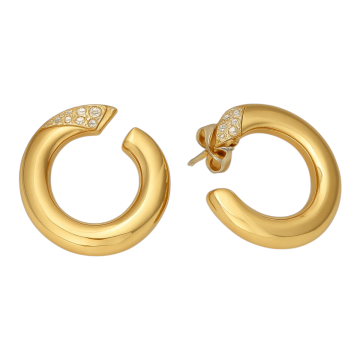 Aparte Ohrringe mit Diamanten