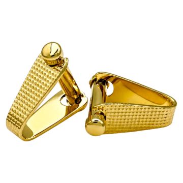 Ausgefallene Manschettenknöpfe in 585er Gold