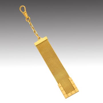 Vintage Uhrenzipfel in 750er Gold