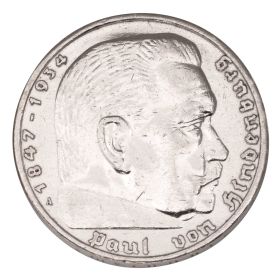 Silbermünze 5 Reichsmark Hindenburg