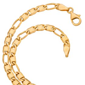 Unisex Halskette – 14 Karat Gold – 50 cm lang