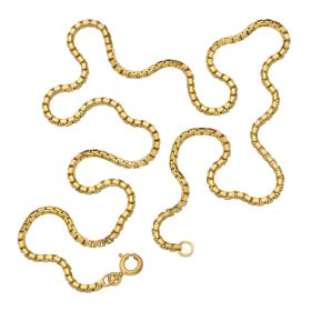 Damenhalskette – Venezianergliederung – 333er Gold 