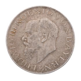 Münze 3 Mark Bayern 1914