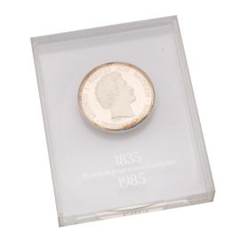 Feinsilber Medaille 150 Jahre Hypobank, 1985