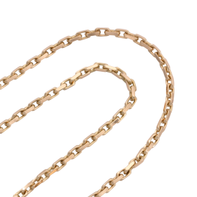 Unisex Halskette – 48 cm lang – Ankerkette