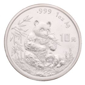 Anlagemünze China 1996 Panda 1 Unze