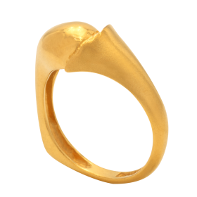 „Lapponia“ Damenring in 585er Gold von Designer Björn Weckström