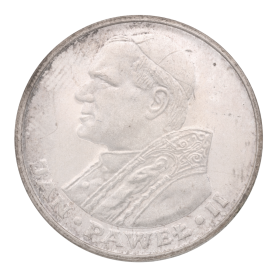 1000 Zloty Münze mit Papst Jan Pawel II 