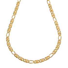 Halskette Unisex in 750er Gold 60 cm lang