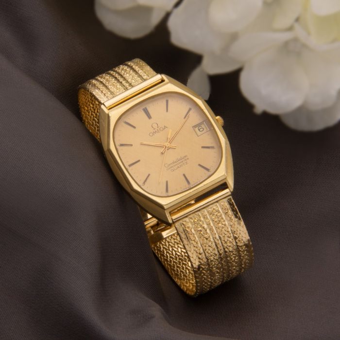 Omega Seamaster Omega Herrenuhr Gold 750 Alt Handaufzug Seamaster