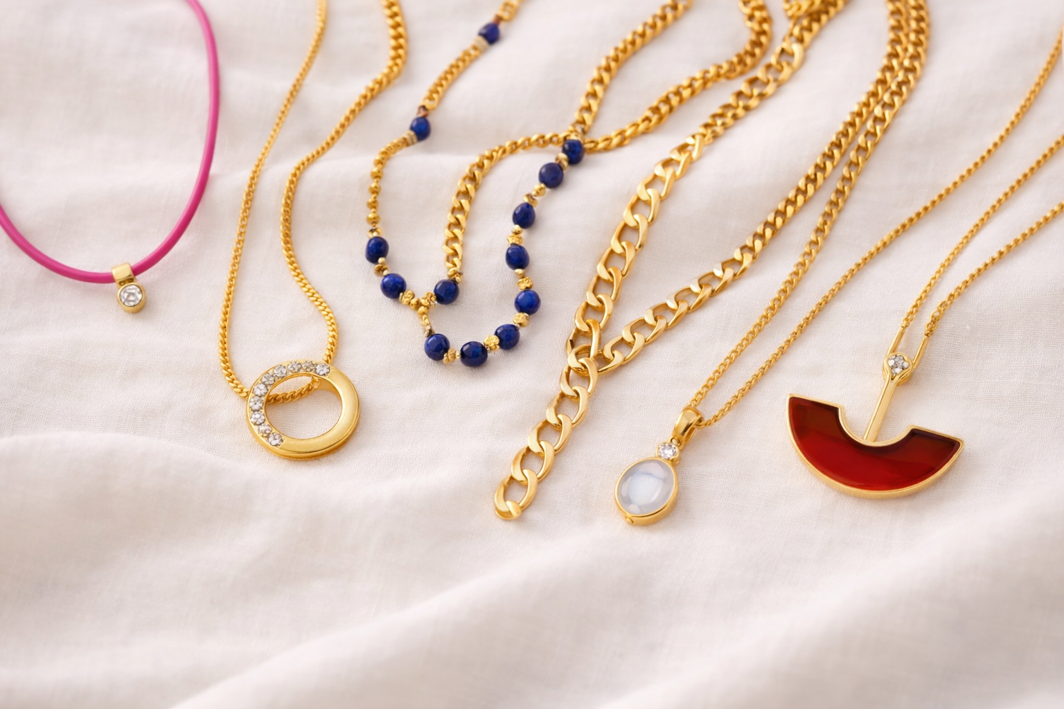 Damen Ketten Echtgold